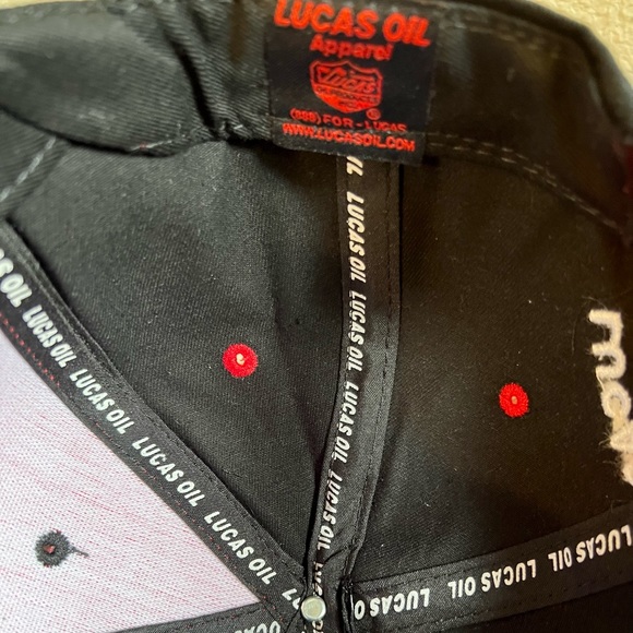 Lucas Oil Base ball cap. - Picture 3 of 4